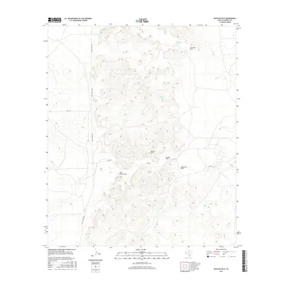 2016 Map of Rustler Hills, 2016 Print