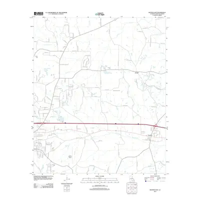 2012 Map of Ruston East, 2012 Print
