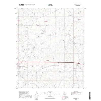 2018 Map of Ruston East, 2018 Print