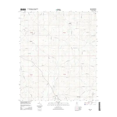 2015 Map of Ruth, 2015 Print