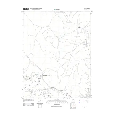 2012 Map of Ruth, 2012 Print