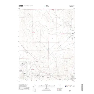 2018 Map of Ruth, 2018 Print