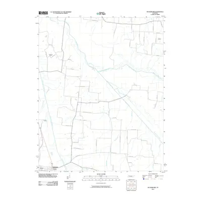 2010 Map of Rutherford, 2010 Print