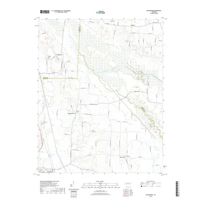 2019 Map of Rutherford, 2019 Print