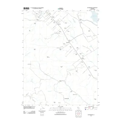 2012 Map of Rutherford, 2012 Print