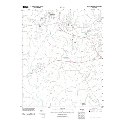 2010 Map of Rutherfordton South, 2010 Print