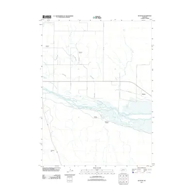 2011 Map of Ruthton, 2011 Print