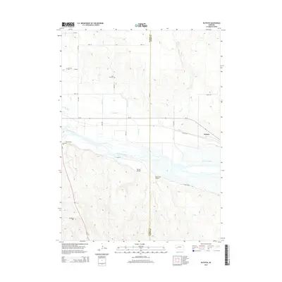 2014 Map of Ruthton, 2014 Print