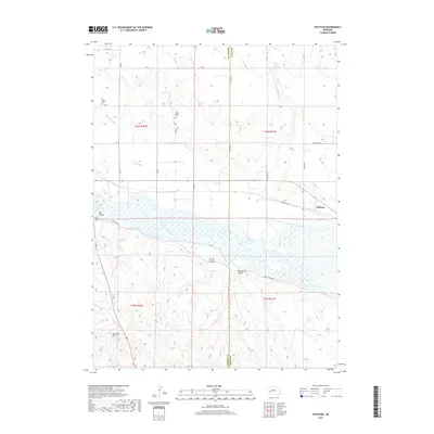 2017 Map of Ruthton, 2017 Print