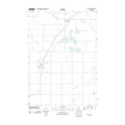 2010 Map of Ruthton, 2010 Print