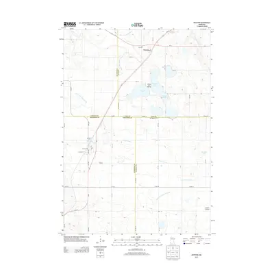 2013 Map of Ruthton, 2013 Print