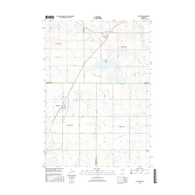 2016 Map of Ruthton, 2016 Print