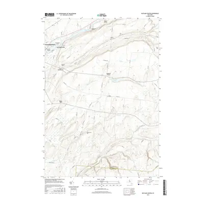 2016 Map of Rutland Center, 2016 Print