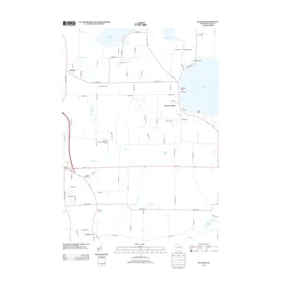 2013 Map of Rutland, 2013 Print
