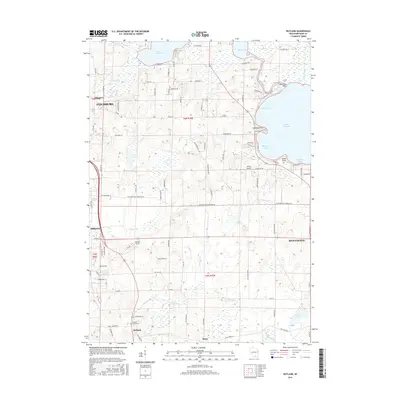 2016 Map of Rutland, 2016 Print