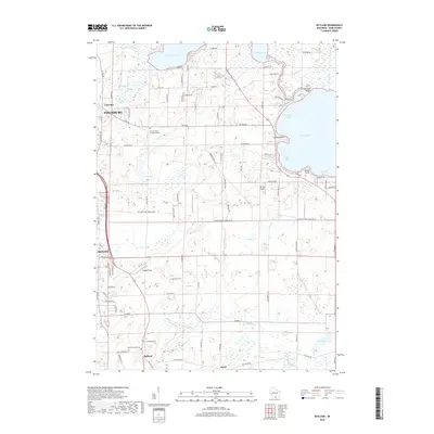 2018 Map of Rutland, 2018 Print