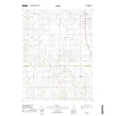 2019 Map of Rutland, 2019 Print