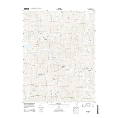 2013 Map of Rutland, 2013 Print