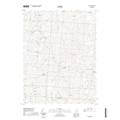 2019 Map of Rutland, 2019 Print