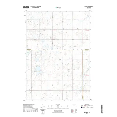 2017 Map of Rutland NW, 2017 Print