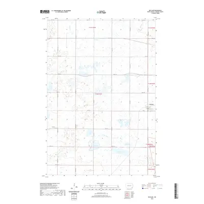 2020 Map of Rutland, 2020 Print