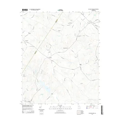 2014 Map of Rutledge North, 2014 Print