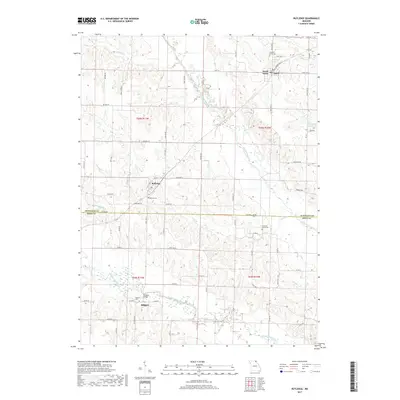 2017 Map of Rutledge, 2017 Print
