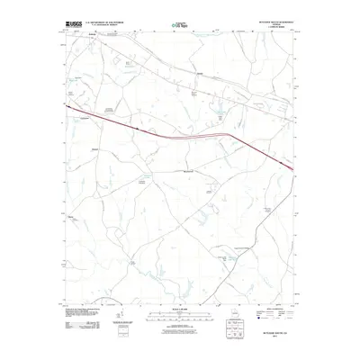2011 Map of Rutledge South, 2011 Print