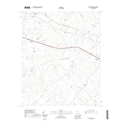 2020 Map of Rutledge South, 2020 Print