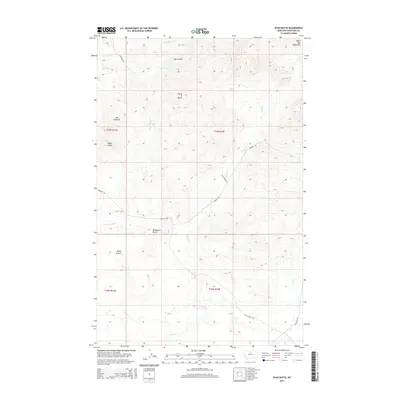 2014 Map of Ryan Butte, 2014 Print