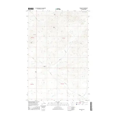2017 Map of Ryan Butte, 2017 Print