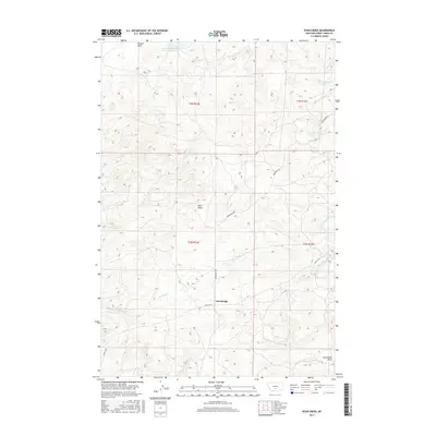 2017 Map of Ryan Creek, 2017 Print