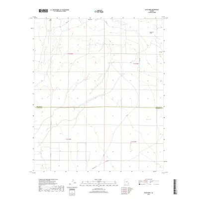 2018 Map of Ryan Draw, 2018 Print