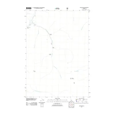 2011 Map of Ryan Peak, 2011 Print