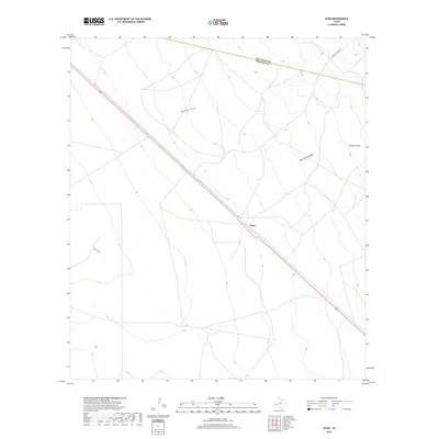 2019 Map of Ryan, 2019 Print