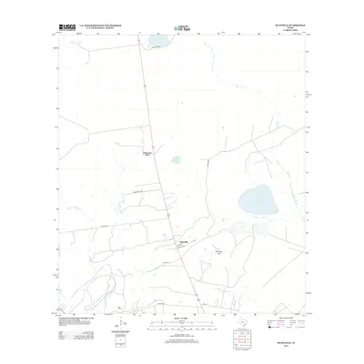 2013 Map of Ryanville, 2013 Print