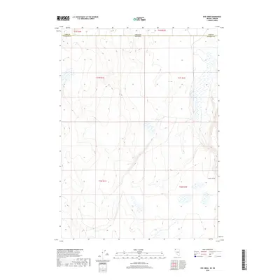 2018 Map of Rye Creek, 2018 Print