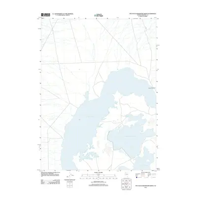 2011 Map of Rye Patch Reservoir North, 2011 Print