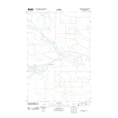 2011 Map of Ryegate East, 2011 Print