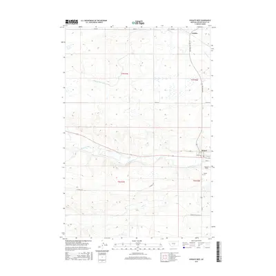 2017 Map of Ryegate West, 2017 Print