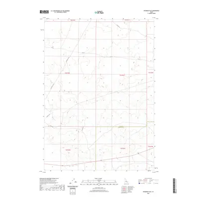 2020 Map of Ryegrass Flat, 2020 Print