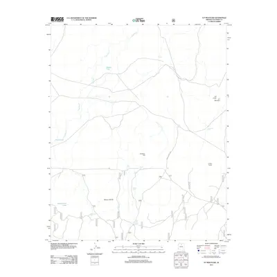 2011 Map of S P Mountain, 2011 Print