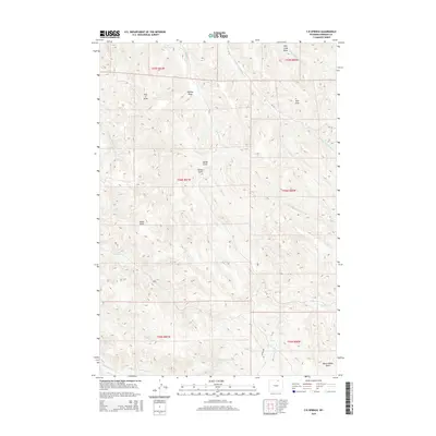 2015 Map of S R Springs, 2015 Print