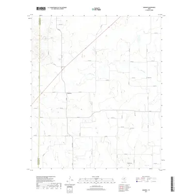 2019 Map of Sabanno, 2019 Print