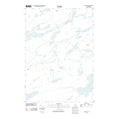 2010 Map of Sabattis, 2010 Print