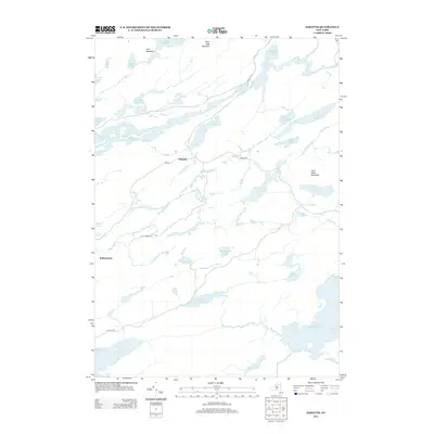 2013 Map of Sabattis, 2013 Print
