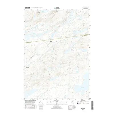 2016 Map of Sabattis, 2016 Print