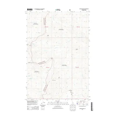 2013 Map of Sabe Mountain, 2013 Print
