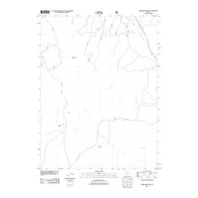 2011 Map of Sabie Mountain, 2011 Print