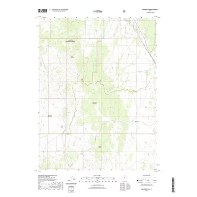 2020 Map of Sabie Mountain, 2020 Print